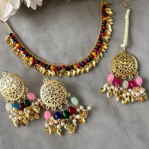 Ensemble de bijoux collier Gg Beautiful Jadau(32)