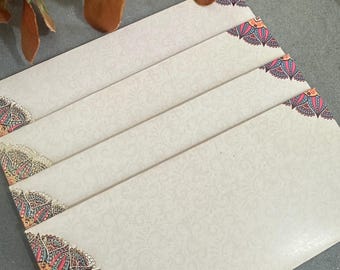 Sobres de regalo: Juego de 6/12 - Diwali, boda, Shagun