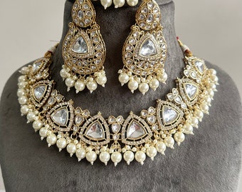 Gg Beautiful Imitation Kundan Jewellery Set