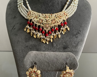 Gg Beautiful Punjabi Jadau Jewellery Set(163)(150)(141)