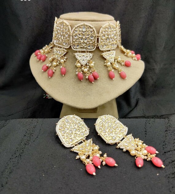 Gg Beautiful Indian Choker Set Pakistani Jewellery Bollywood