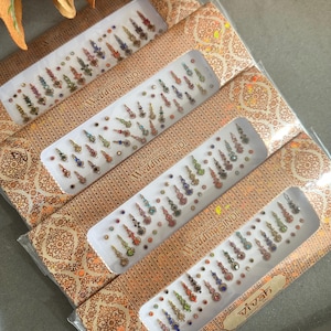 Gg Beautiful Stone bindi's, 1 verpakking voor 5"