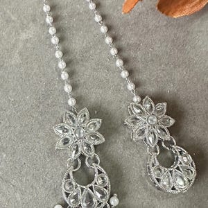 Gg Beautiful Imitation Kids Slim Silver Tikka