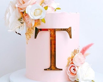 Minimalistic Cake Letter - Quick Shipping by SugarCoatedLondon!