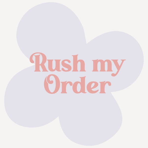 Rush My Order & Delivery Upgrade