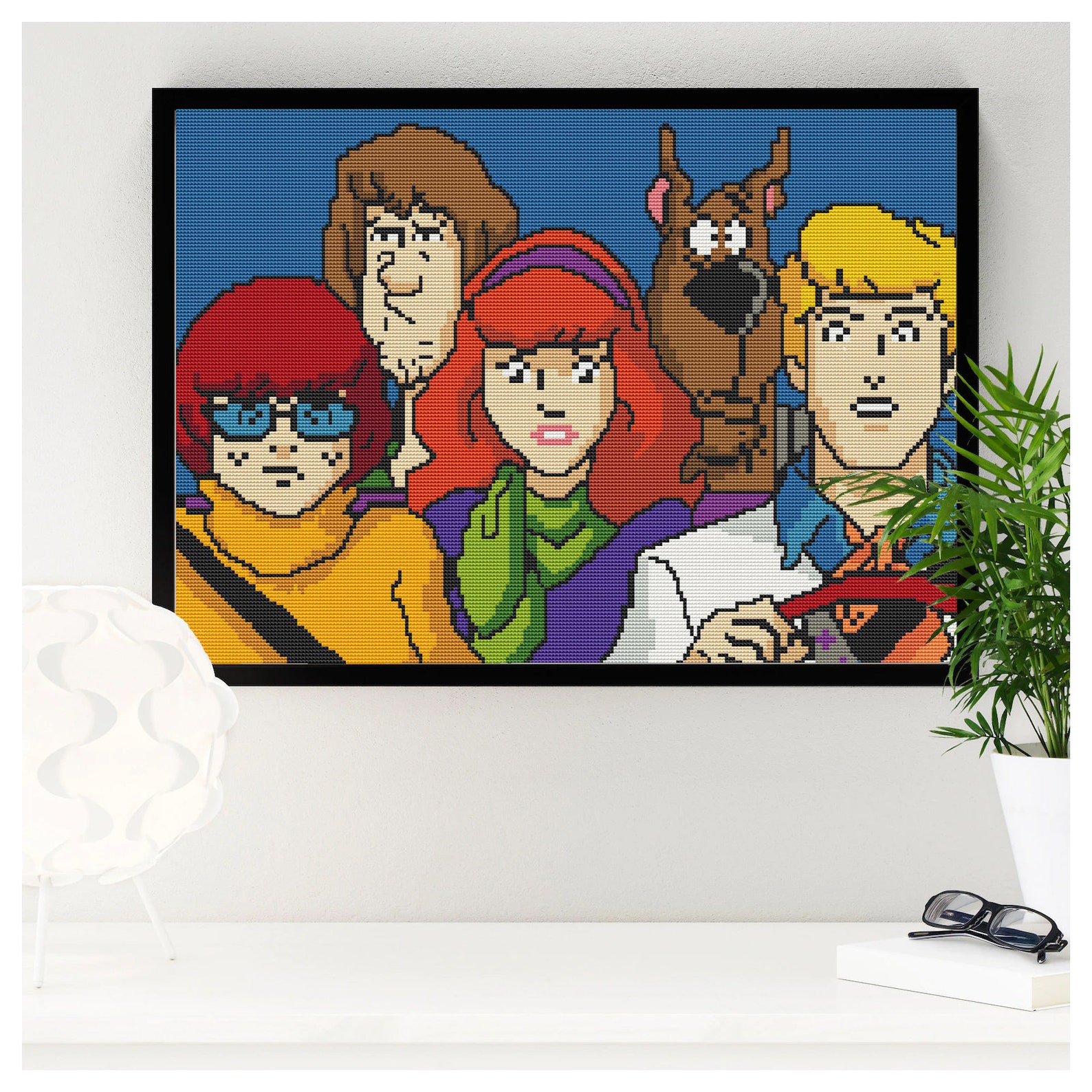 Cross Stitch pattern Scooby Doo Shaggy cross stitch Scooby Etsy