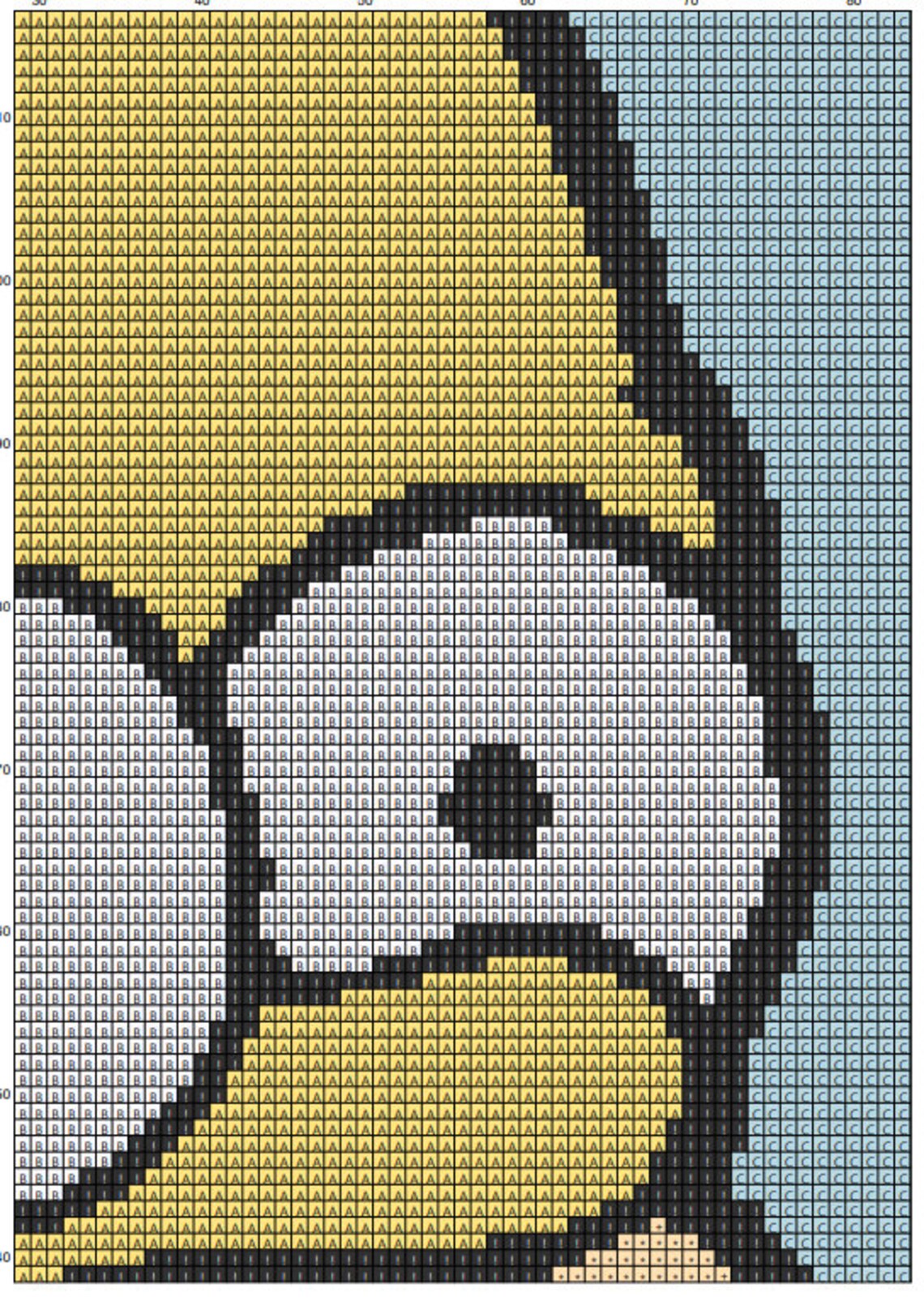 Cross Stitch pattern Gomer Simpson Simpsons cross stitch Etsy