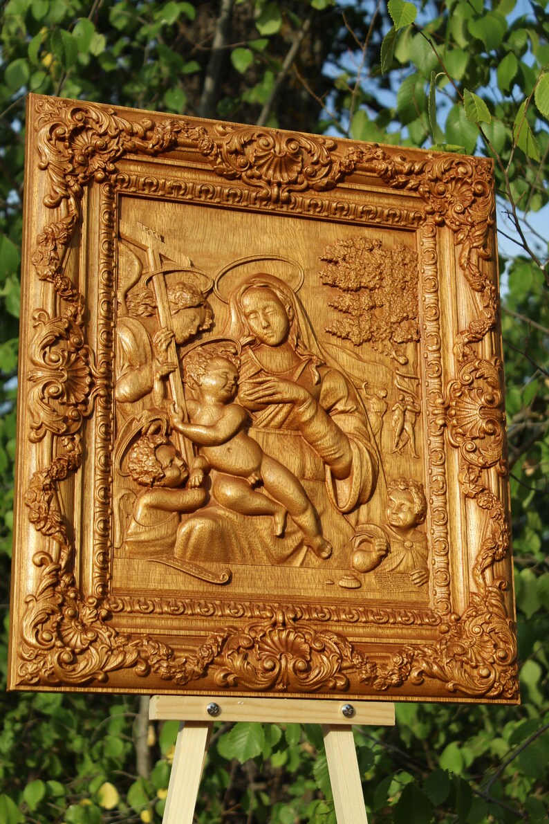 3d Wood Carving Home Decor 3d Wood Wall Art Home Decor. Etsy