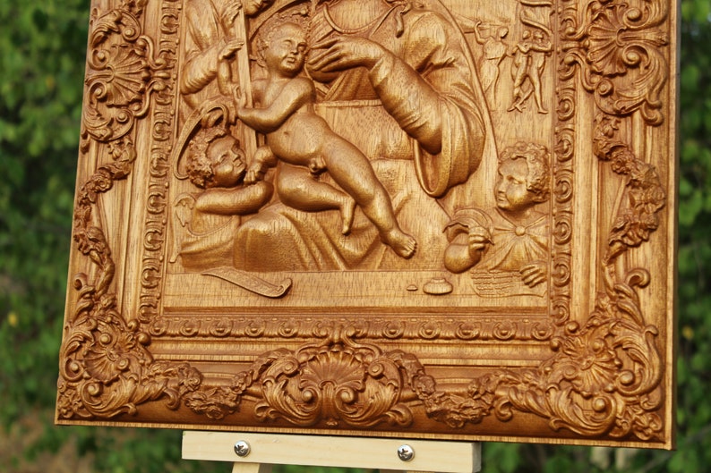 3d Wood Carving Home Decor 3d Wood Wall Art Home Decor. Etsy