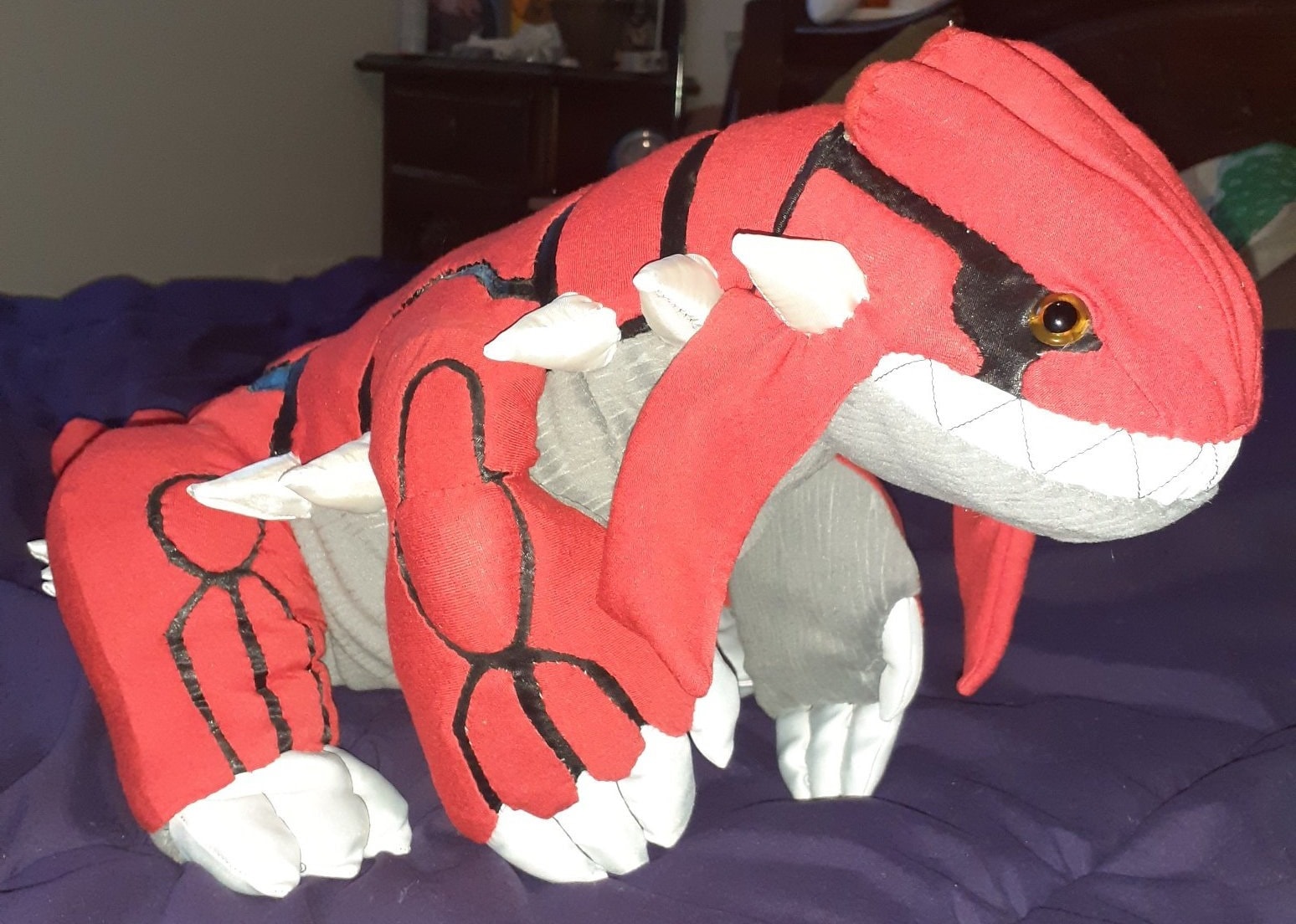 Groudon Plush Etsy Hong Kong