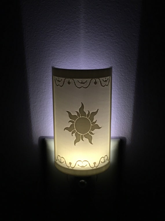 Tangled Night Light Rapunzels Floating Lights One 3D Printed