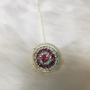 Cubic Zirconia Maang Tikka Borla - Hair Accessory - Indian Jewelry - Indian Forehead Jewelry