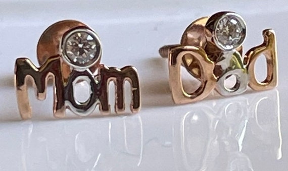 Mummy daddy earrings outlet