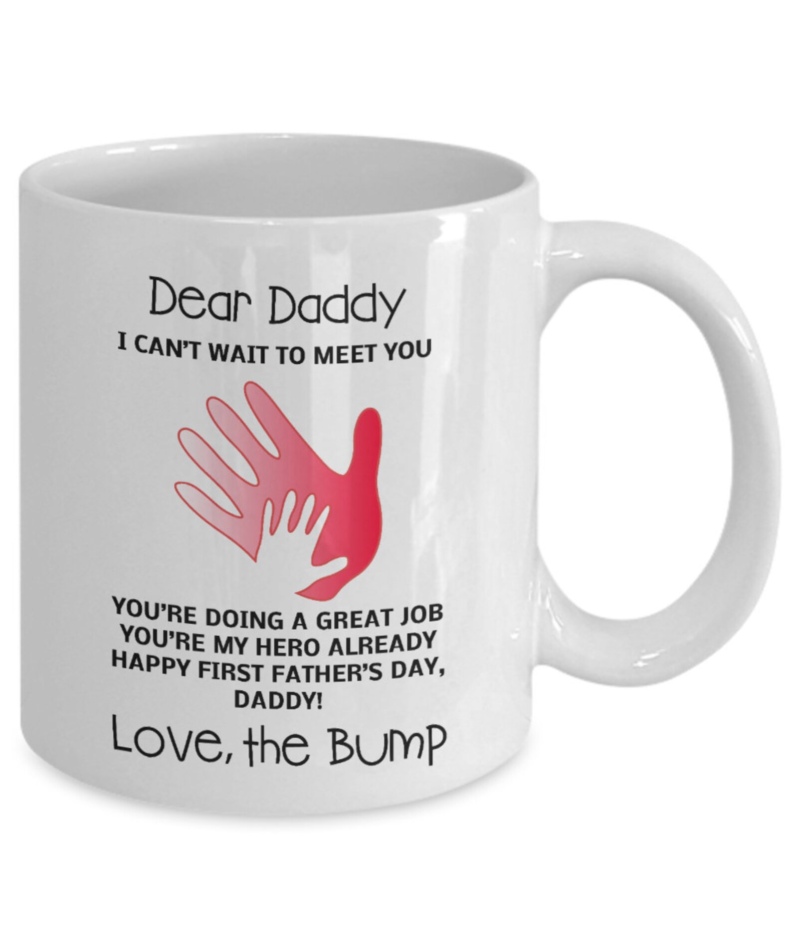 First Pregnancy Gift Idea For New Father's Day From The Etsy