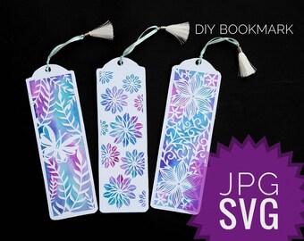 Download Paper Cut Bookmark Etsy