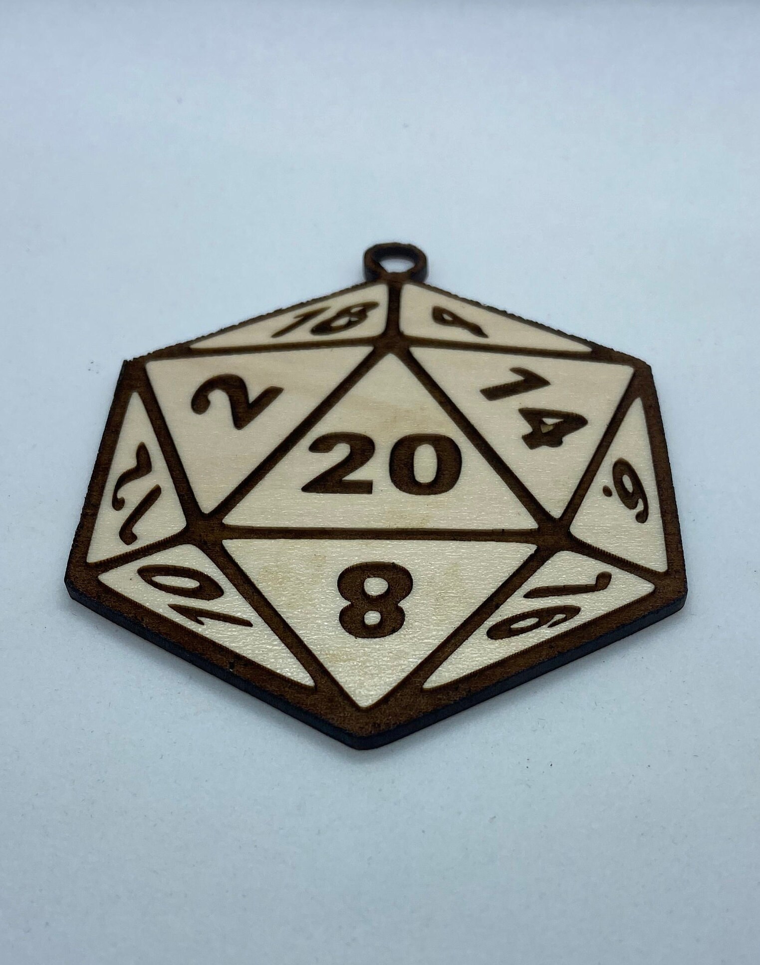 DND Christmas Dice Ornaments D20 D1 laser cut Etsy