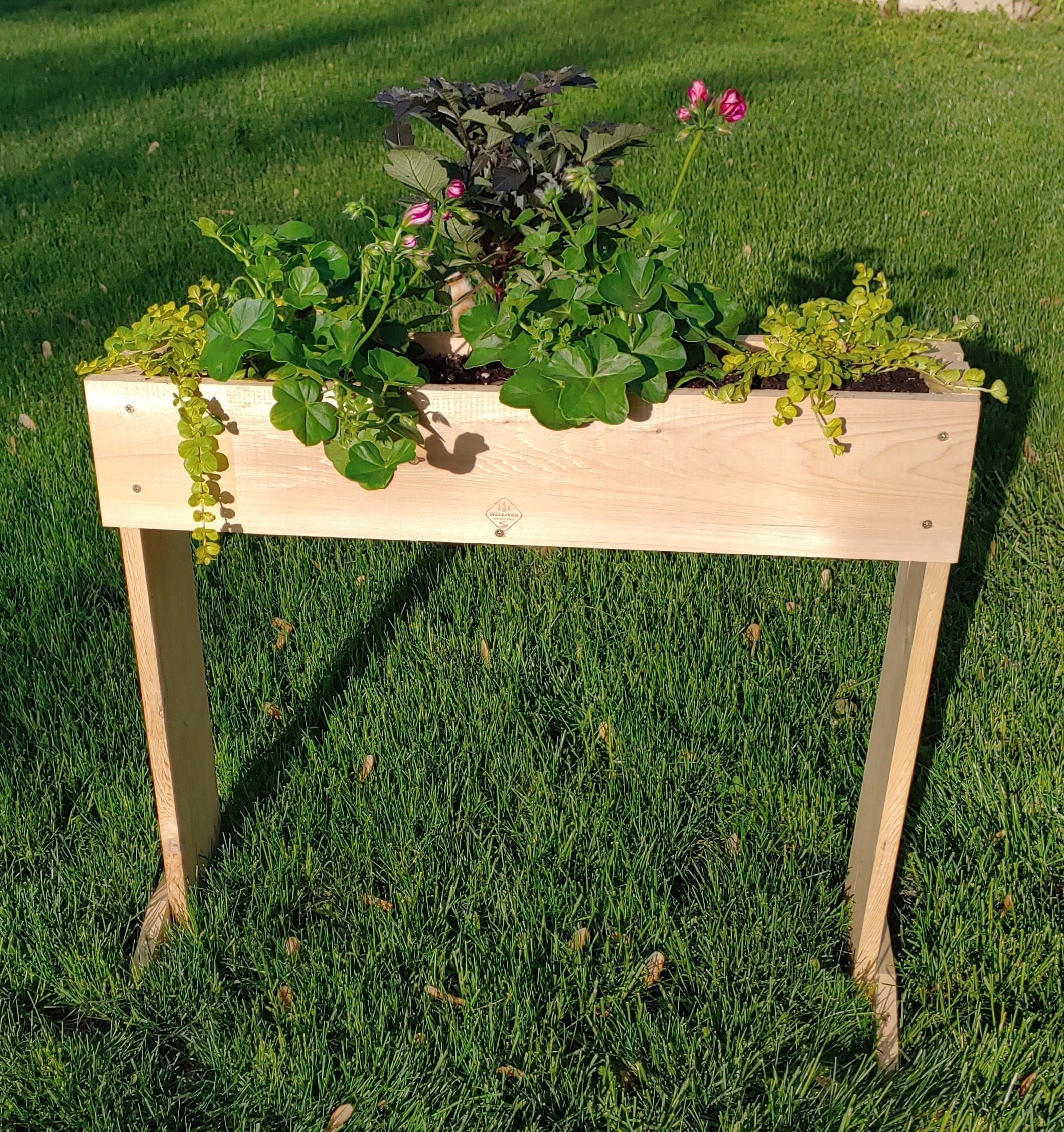 Raised Garden Planter Etsy