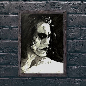 The Crow Original Art Print