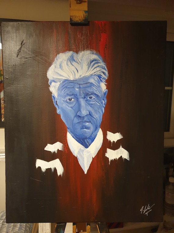 David Lynch Paintings ＆ Drawings David Lynch's Art Peers Behind the Facade - The New York Times