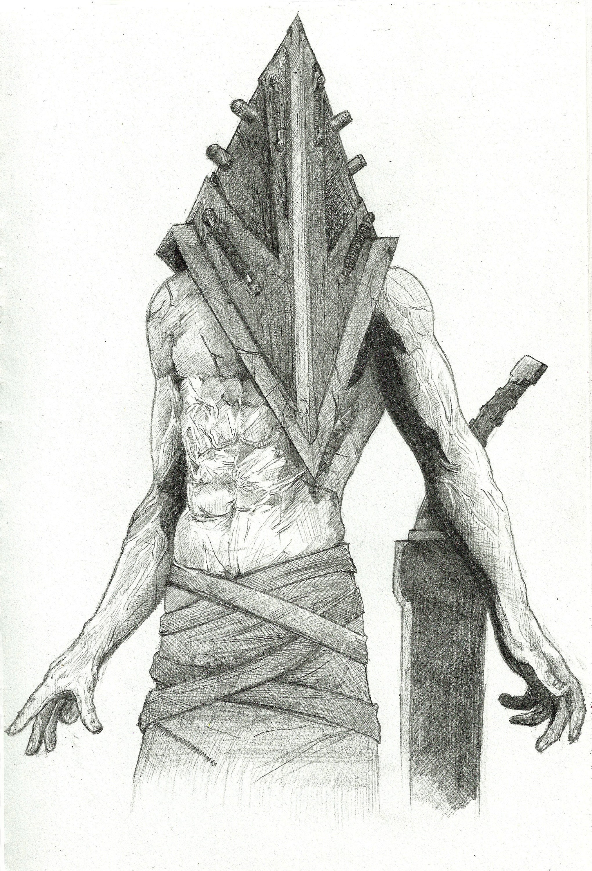 Pyramid Head A5 Print 