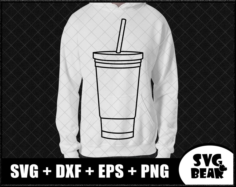 Download Tumbler outline svg Cut file for cricut silhouette and | Etsy