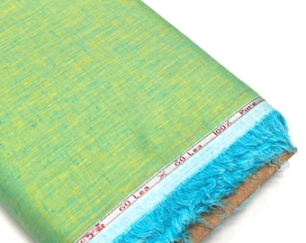 100% Leinen, Meterware, reine Leinenware.