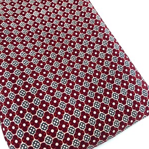 100% Silk Printed Crepe Fabric, Pure Mulberry Silk by the yard, premium and natural silk