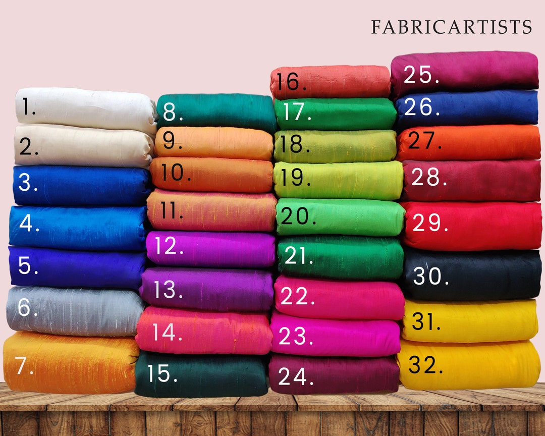 Silk Fabric by the Yard, Silk Fabric, Silk Dupioni Fabric, Wholesale