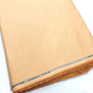 Cotton Linen Fabric by the Yard, Soft Cotton Linen Fabric, Over 38 Colors Available