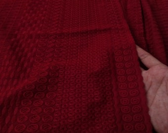 Tissu brodé par verge, tissu de broderie haut de gamme