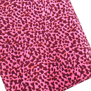 100% Silk Printed Crepe Fabric, Pure Mulberry Silk by the yard, premium and natural silk