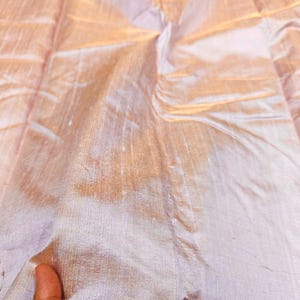 100% Silk Shimmer Raw Silk Fabric, Dupioni Silk Fabric. Golden shimmer fabrics