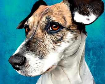 Pet Portraits, custom pet portraits, pet gift, dog artwork, cat artwork