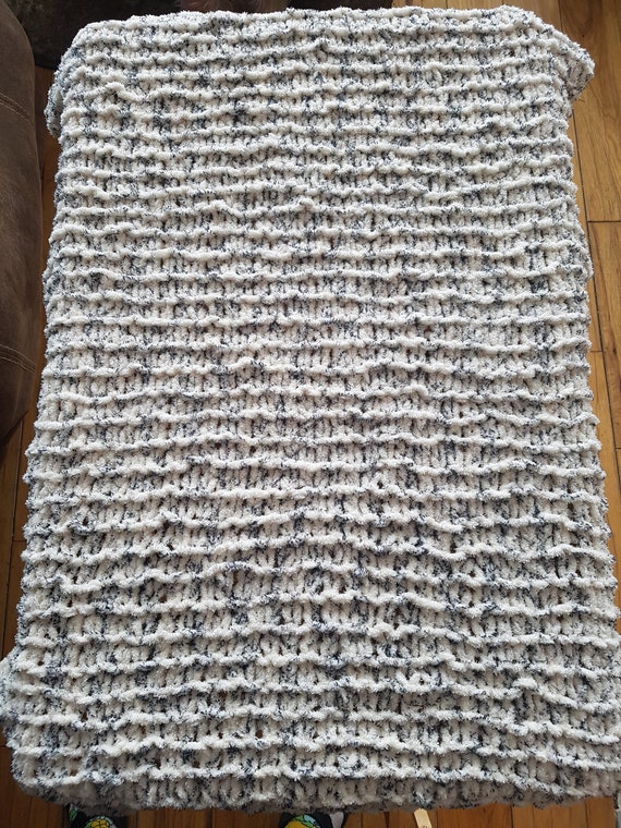 Ivory Tweed Baby Blanket Lap Blanket Wheelchair Blanket