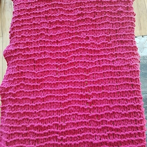Cranberry Baby Blanket / Lap Blanket / Wheelchair Blanket