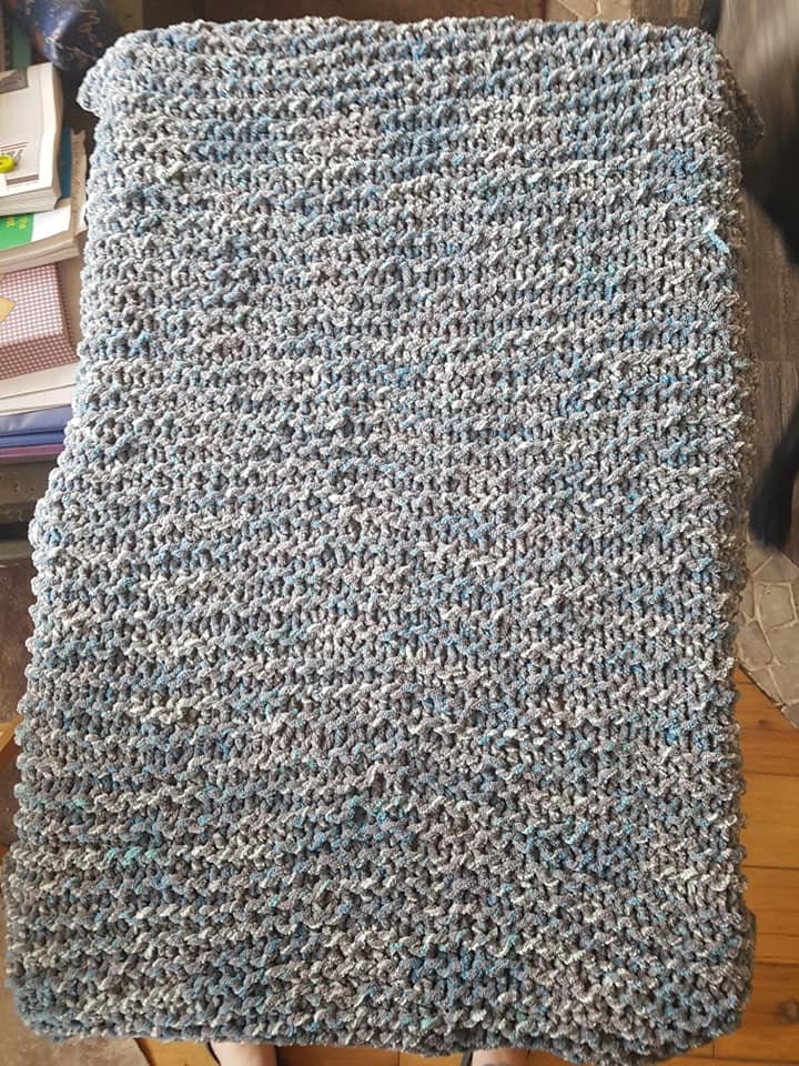 Bernat High Tide Crochet Blanket Pattern
