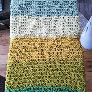 Spring Green Ombre Baby Blanket / Lap Blanket / Wheelchair Blanket