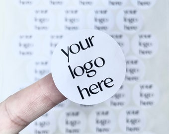 Custom Logo Stickers, packaging stickers, custom labels stickers, personalised stickers, personalised labels, personalised logo