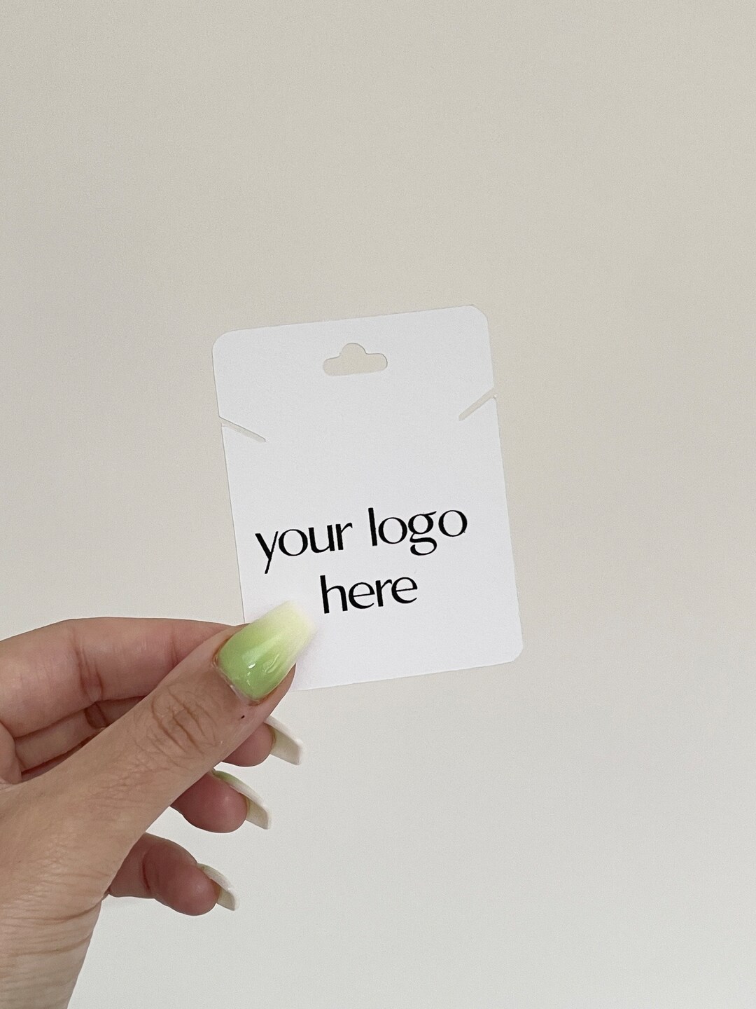 Custom Necklace Tags, Personalised Labels, Small Business Packaging