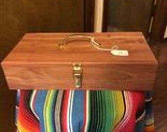 Large Cedar (H) Box  15&quot;X7 1/2&quot;X3 1/2 (OUTSIDE MEASUREMENTS)
