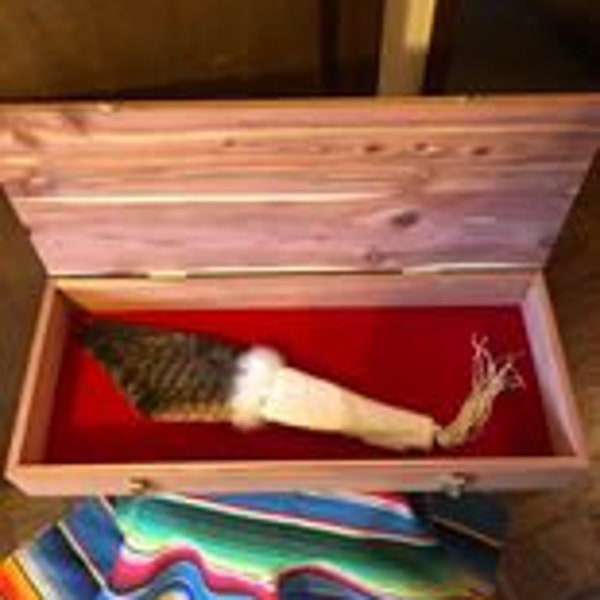 Full Wing Cedar Box (WF) 27"x11"x4" (OUTSIDE MEASUREMENTS)