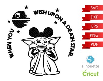 Download Collectibles Stickers Decals Disney Parks Star Wars Jedi Yoda Mickey Mouse Ears Churro Vinyl Car Window Decal