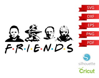Download Friends Halloween Svg Etsy