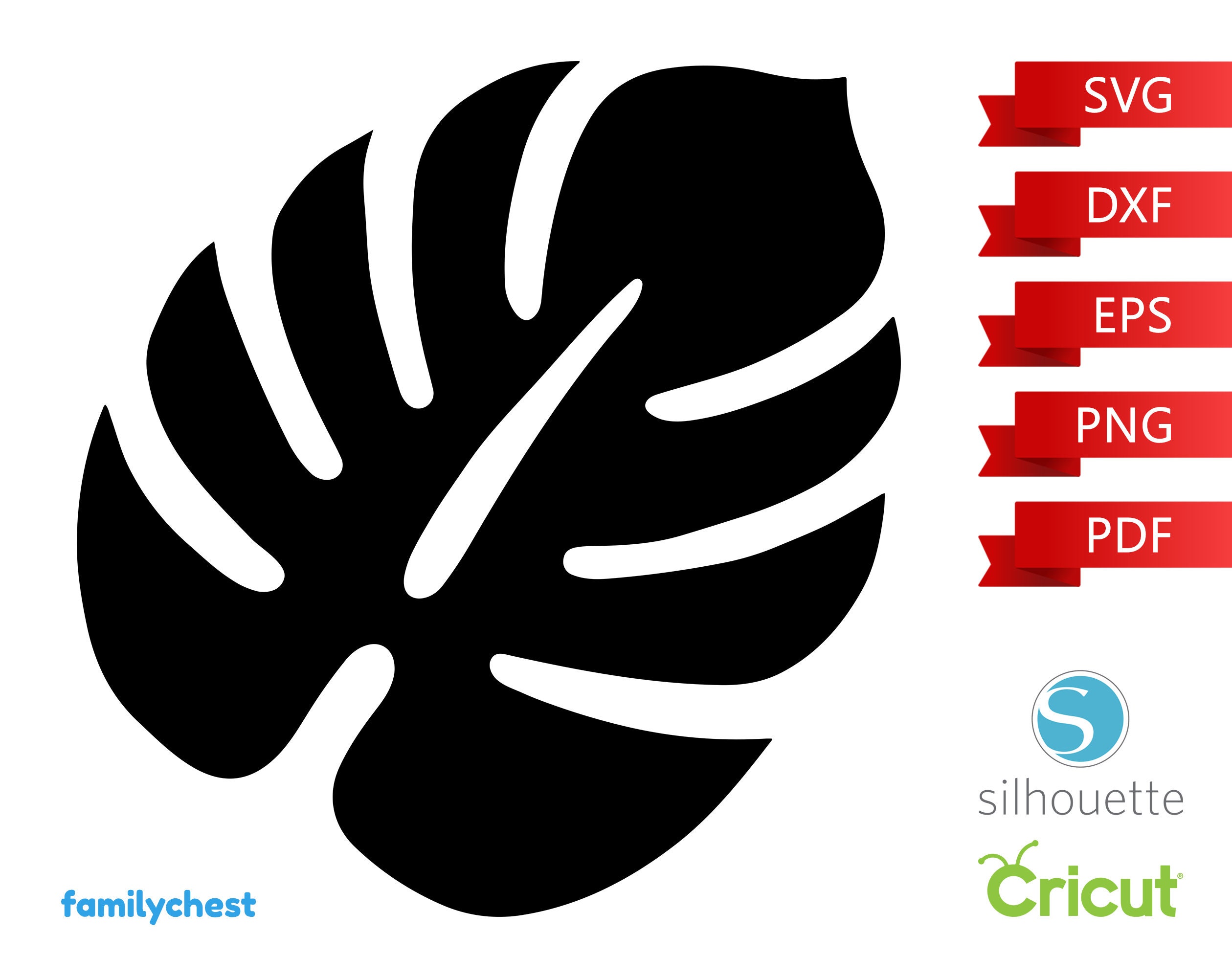 Monstera Leaf svg Floral png Spring Flowering Plants SVG | Etsy