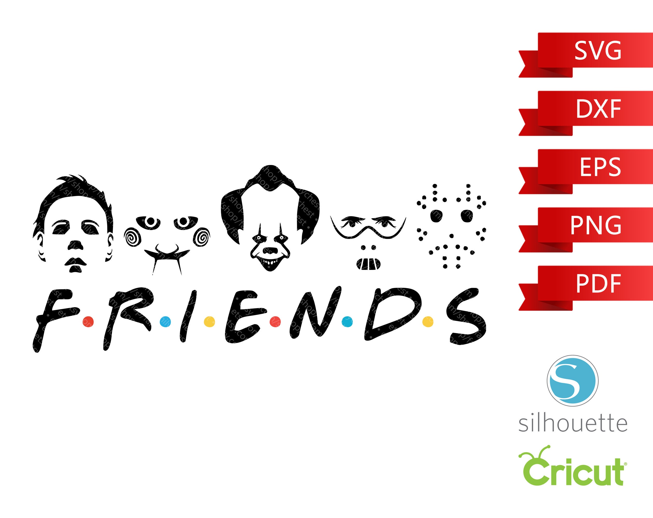 Free Free Friends Horror Svg Free 195 SVG PNG EPS DXF File