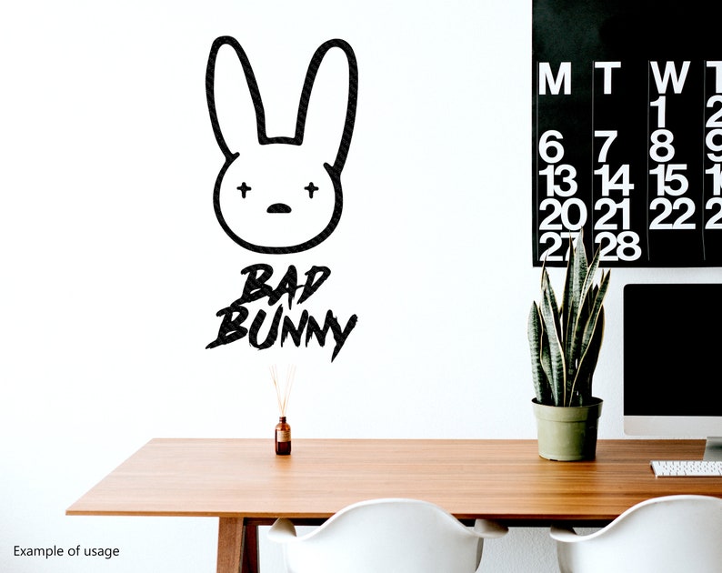 Download Bad Bunny Logo SVG El Conejo Malo Bad Bunny Music SVG Cut ...