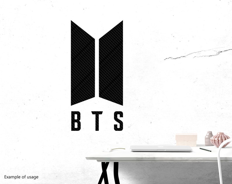 Download BTS Logo SVG Bangtan Boys png Beyond The Scene svg | Etsy