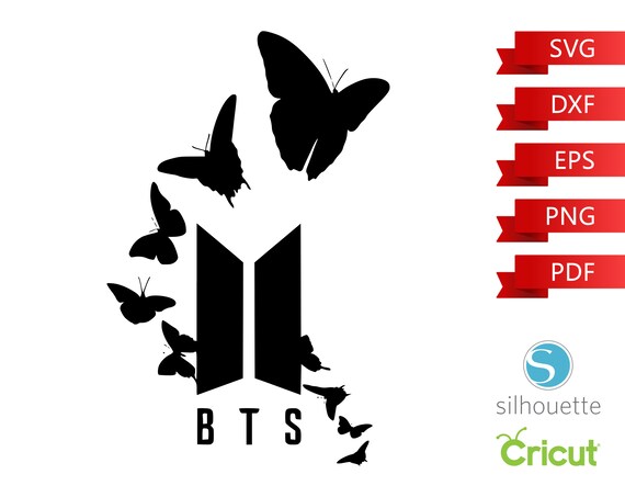 Bts Butterfly Svg Bangtan Boys Eps Beyond The Scene Png Etsy