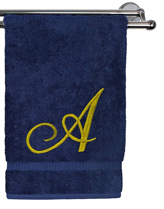 Alphabet hand towel sale