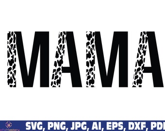 Download Mama Cow Svg Etsy